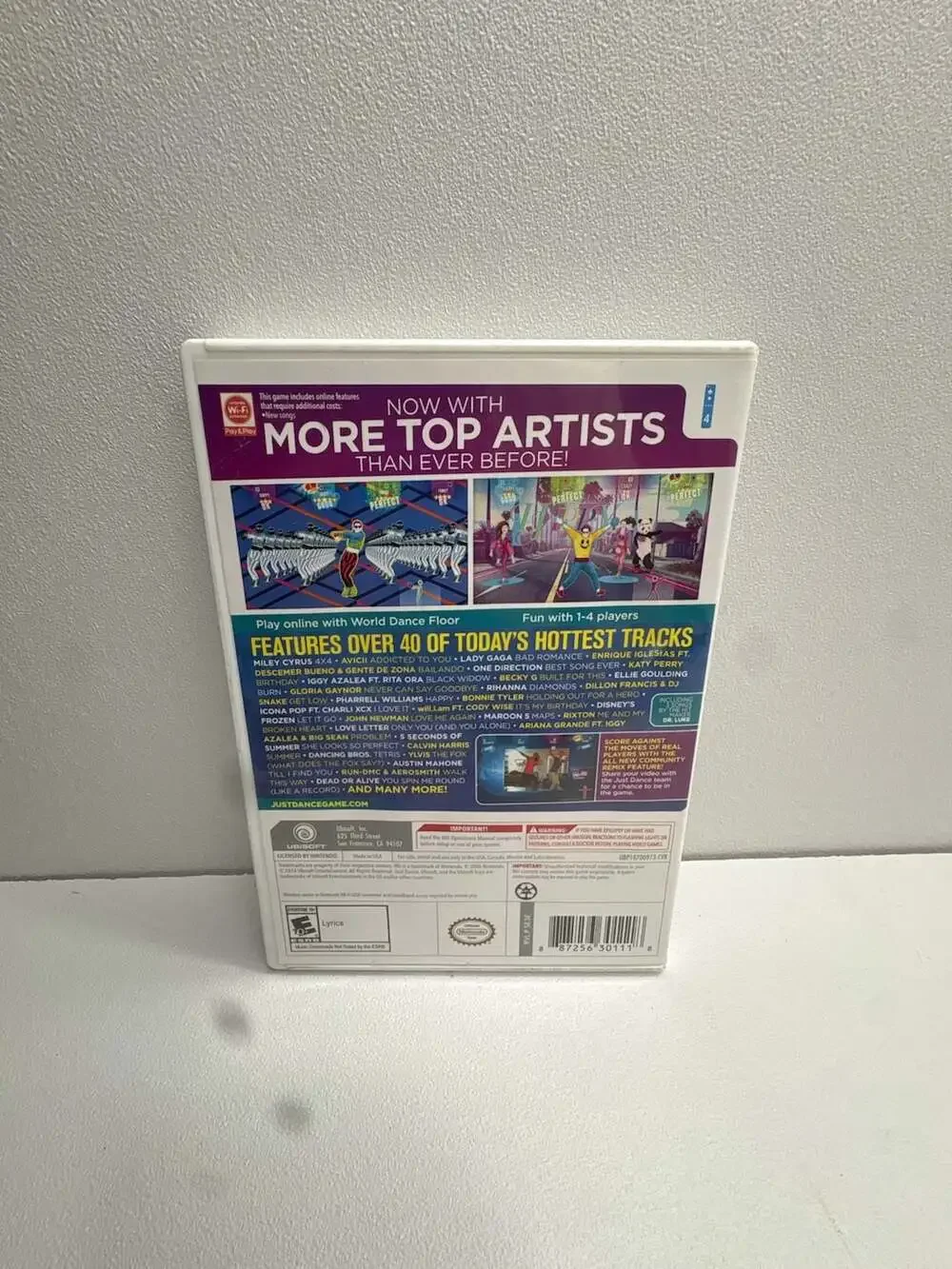 (Like New)Just Dance 2015 Nintendo Wii Video Game